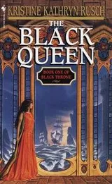 Cover of The Black Queen (Black Throne, Book 1)