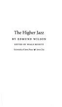 Cover of The higher jazz