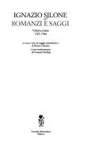 Cover of Romanzi e saggi