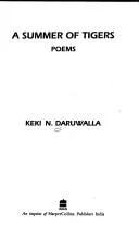 Cover of A summer of tigers