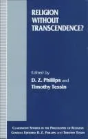 Cover of Religion without transcendence?