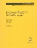 Cover of Detection and Remediation Technologies for Mines and Minelike Targets