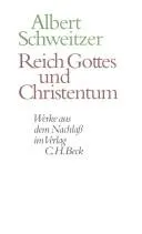 Cover of Reich Gottes und Christentum