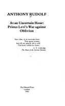 Cover of At an uncertain hour
