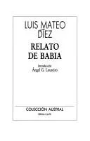 Cover of Relato de Babia