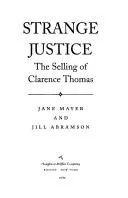 Cover of Strange Justice