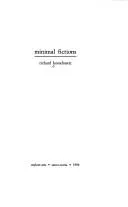 Cover of Minimal fictions