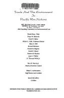 Cover of Trade and the environment in Pacific Rim nations