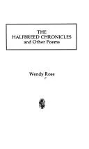 Cover of The halfbreed chronicles and other poems