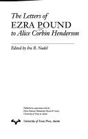 Cover of The letters of Ezra Pound to Alice Corbin Henderson