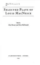 Cover of Selected plays of Louis MacNeice