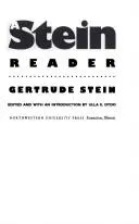 Cover of A Stein reader