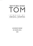 Cover of Getting over Tom