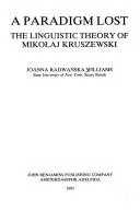 Cover of A paradigm lost