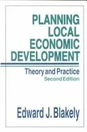 Cover of Planning local economic development