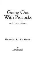 Cover of Going out with peacocks and other poems