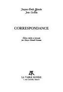 Cover of Correspondance