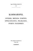 Cover of Kammarspel