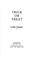 Cover of Trick or treat