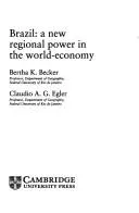 Cover of Brazil, a new regional power in the world-economy