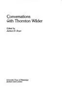 Cover of Conversations with Thornton Wilder