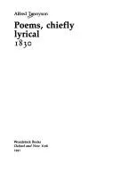 Cover of Poems, chiefly lyrical