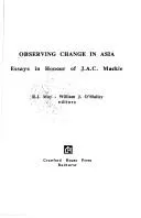 Cover of Observing change in Asia