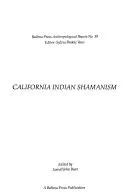 Cover of California Indian shamanism