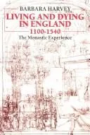 Cover of Living and Dying in England, 1100–1540