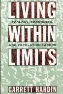 Cover of Living within limits