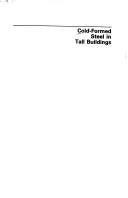 Cover of Cold-formed steel in tall buildings