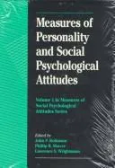 Cover of Measures of personality and social psychological attitudes
