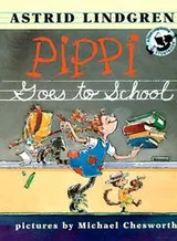 Cover of Pippi Goes to School