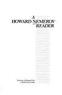 Cover of A Howard Nemerov reader