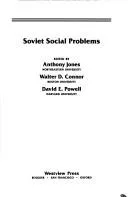 Cover of Soviet social problems