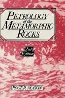 Cover of Petrology of the metamorphic rocks