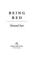 Cover of Being red