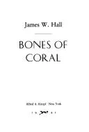 Cover of Bones of coral