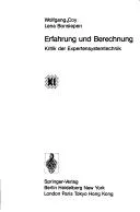 Cover of Erfahrung und Berechnung
