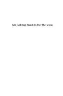Cover of Cab Calloway stands in for the moon