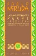 Cover of Late and posthumous poems, 1968-1974