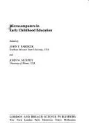 Cover of Microcomputers in early childhood education