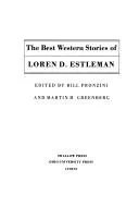 Cover of The best western stories of Loren D. Estleman