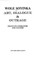 Cover of Art Dialogue & Outrage