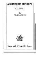 Cover of A month of Sundays