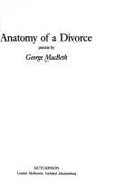 Cover of Anatomy of a divorce