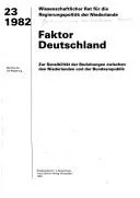 Cover of Faktor Deutschland
