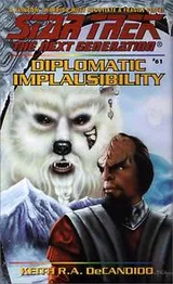 Cover of Star Trek The Next Generation - Diplomatic Implausibility