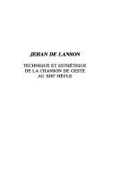 Cover of Jehan de Lanson