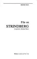 Cover of File on Strindberg